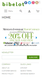 Mobile Screenshot of bibelotshops.com